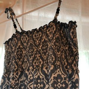 Color change maxi dress